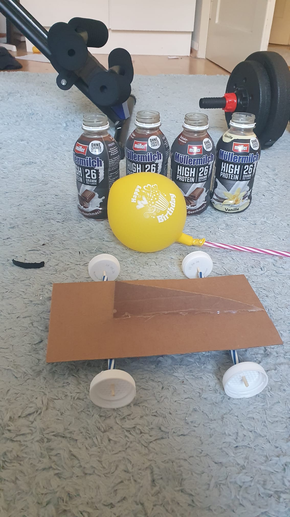 Ballon befestigen